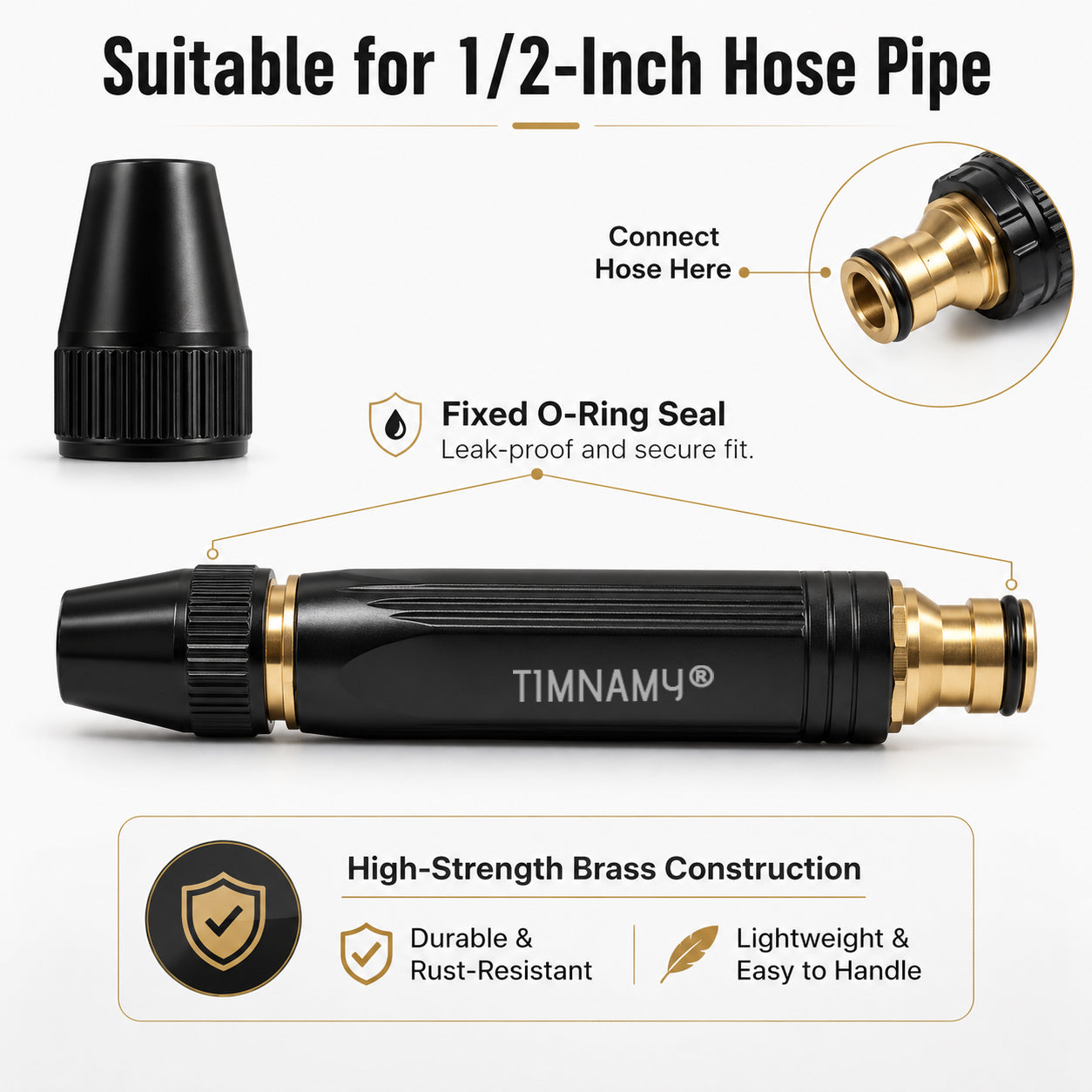 🚗LAST DAY 50% OFF TIMNAMY®Powerful High-Pressure Home Car Wash & Garden Sprayer✨✨2