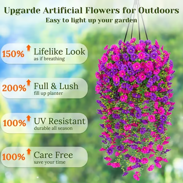 This Week's Special Sale 49% Off- 🔥🐳TIMNAMY® UV Simulation Artificial flower